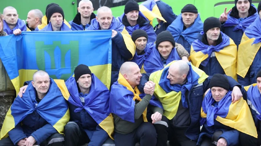 200 Ukrainian soldiers released in a new prisoner exchange